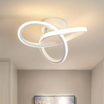 Moderne LED-Deckenleuchte – Blumendesign