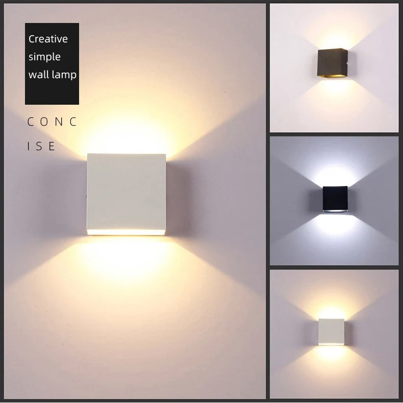 Schlanke LED-Wandleuchte für den Innenbereich