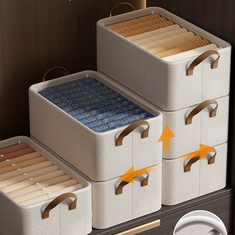 Kleider-Organizer-Set – 4 faltbare Aufbewahrungsboxen