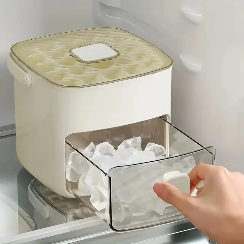QuickCube-Eismaschine – 48 Würfel. Ein einfacher Druck
